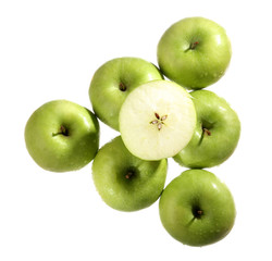 GreenApples in triangle
