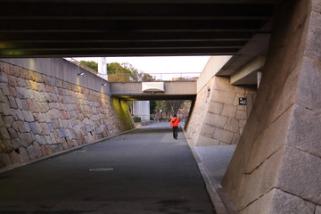 大阪城公園　大阪　日本