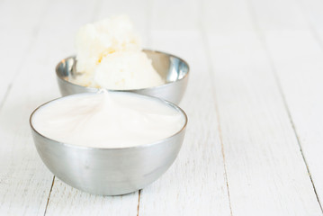 Shea butter and cream