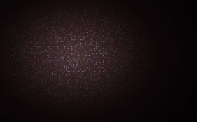 Abstract color illustration of dots. Pixels background.