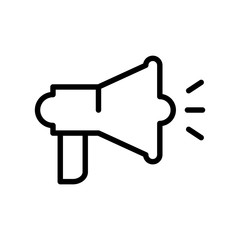 megaphone icon vector