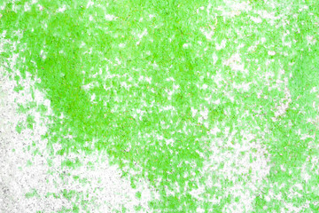 Green grey surface. Textural background. View from front.