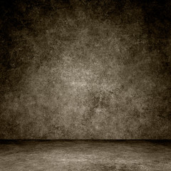 Designed grunge texture. Wall and floor interior background