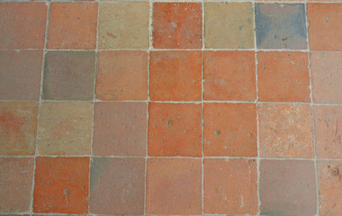 Obraz premium Carreaux en terre cuite vintage