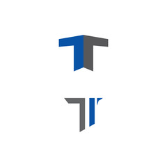 T  Logo Template vector symbol