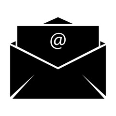 mail icon design vector template