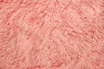 background of pink faux fur