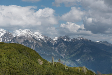 Auf dem Gipfel des Vogel, Triglav - Nationalpark