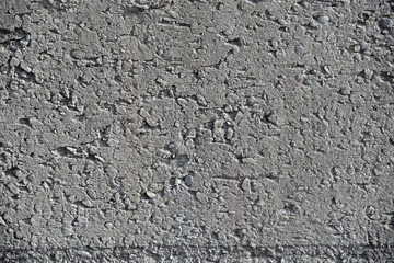 Cement wall with cracks in industrial building, surface for your design and texture background.