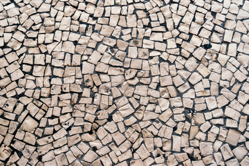 cobblestone pavement texture
