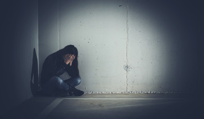 Depressed Teenage Girl