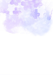 桜　背景イラスト