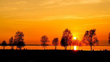 Abendstimmung am Bodensee