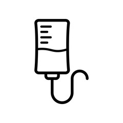 Infusion icon vector template