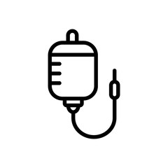 Infusion icon vector template