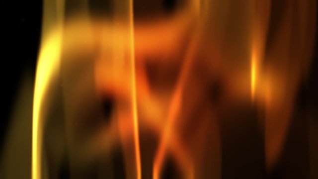 Abstract flame slow motion. Background.