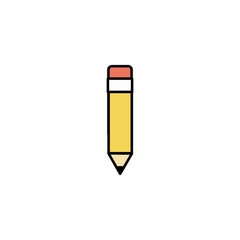 pencil to write, line style icon