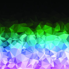 Colorful Polygonal Mosaic Background, Creative Design Templates