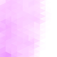 Pink Polygonal Mosaic Background, Creative Design Templates