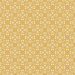 Gold Background. Seamless  Geometric Pattern. Modern Texture Wallpaper. Vector Image