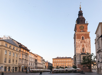 Architecture of old Krakow