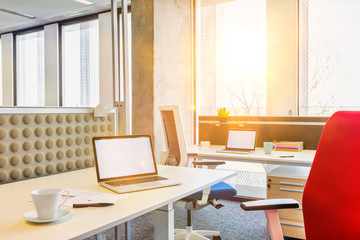 Photo of modern office