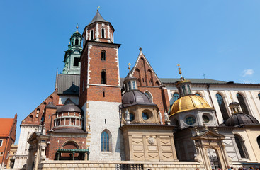 Architecture of old Krakow