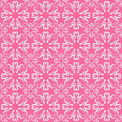 Fototapeta na wymiar Modern Abstract Background. Pink Color. Seamless Geometric Pattern. Texture Wallpaper. Vector.