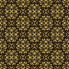Decorative background pattern. Background image in modern style. Seamless pattern, wallpaper texture. Vector image.