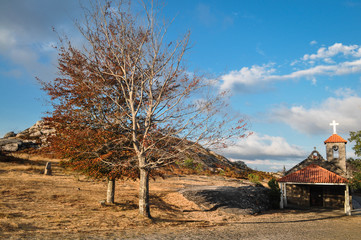 Naklejka premium Trip to the portugeuse mountain