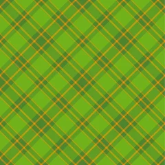 Printed kitchen splashbacks Green Tartan  Seamless Pattern  Background to St. Patrick's Day