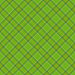 Tartan  Seamless Pattern  Background to St. Patrick's Day. - 326445398