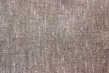 Burlap made of natural fiber, texture for background