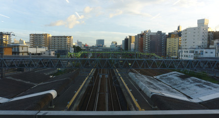 Obraz premium Train station