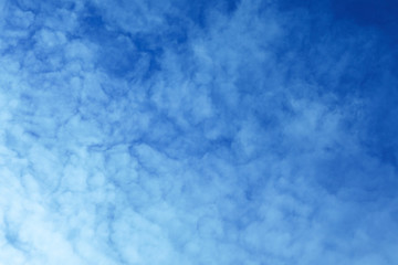 Picturesque view of beautiful sky with clouds