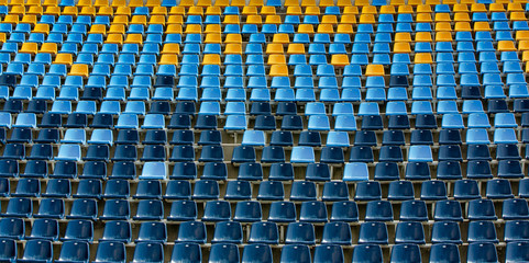 Photo of stadium seats © MDBPIXS