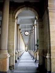 Karlovy Vary, Czech Repub., Mlynska Colonnade
