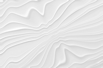 Abstract grey white waves and lines pattern.  Futuristic template background. 