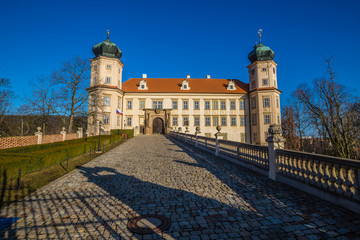Obraz premium Mnisek Pod Brdy Castle - Czech Republic, Europe