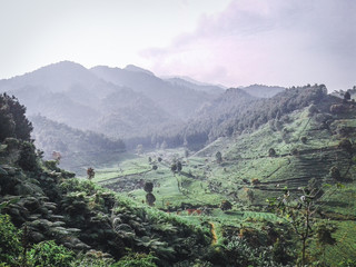village in mountains