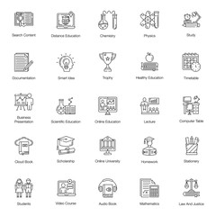  Pack Of Home Line Icons 