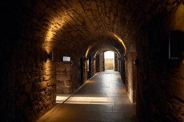 Photograph of the interiors of Stirling Castle. Stirling, Esocia, 3-1-2020