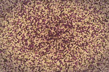 Abstract pixel mosaic color illustration. Squares and bricks.
