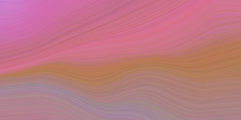 background graphic with curvy background illustration with rosy brown, orchid and pale violet red color