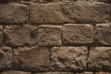 Mosaic shaped ancient stone wall background
