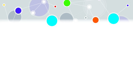 abstract background with colored circles
