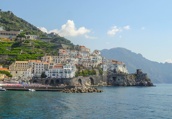 Fototapeta na wymiar Atrani, Amalfiküste, Italien