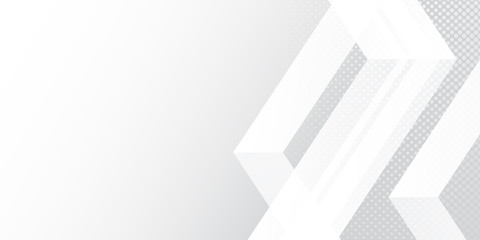 White abstract backgroun with arrow on right side