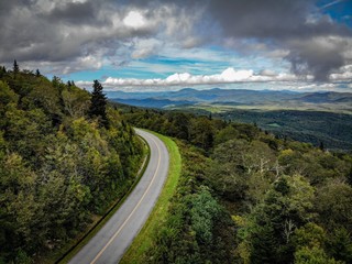 road in mountains