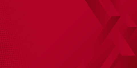 Red abstract vector presentation background.